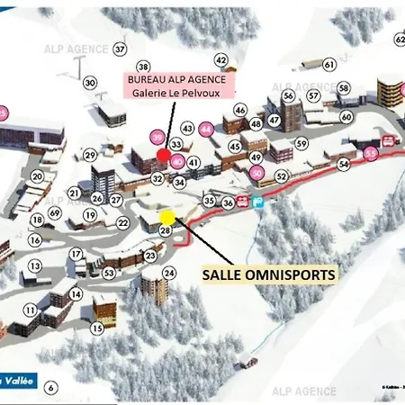 Le Kilimandjaro - 2 Pieces 4/5 Pers - Le Kilimandjaro -014ki - Plagne Centre Mae-8524 * La Plagne